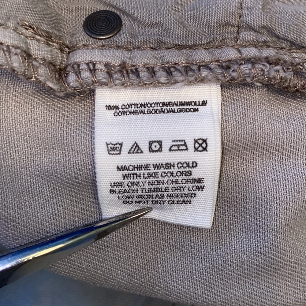 Free People Gray Denim Shorts - Picture 7 of 10